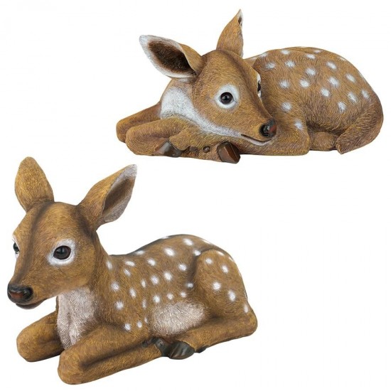 Design Toscano Set Hershel And Darby Forest Fawns