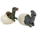 Design Toscano Set Of Parasaurolophus & Spinosaurus Eggs