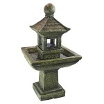 Design Toscano Sacred Space Pagoda Fountain