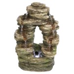 Design Toscano Horseshoe Bend Illuminated Fountain