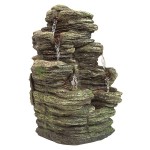 Design Toscano Horseshoe Bend Illuminated Fountain