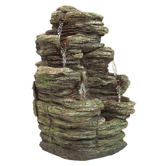 Design Toscano Horseshoe Bend Illuminated Fountain