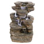 Design Toscano Devils Thumb Falls Illuminated Fountain