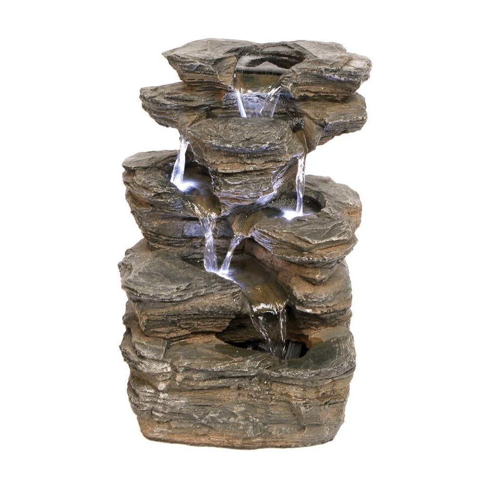 Design Toscano Devils Thumb Falls Illuminated Fountain