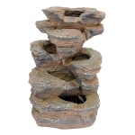 Design Toscano Devils Thumb Falls Illuminated Fountain