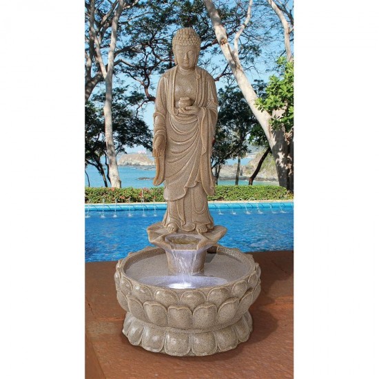 Design Toscano Earth Witness Illuminated Fountain