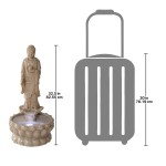 Design Toscano Earth Witness Illuminated Fountain