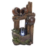 Design Toscano Ravello Cascading Urns Led Fountain