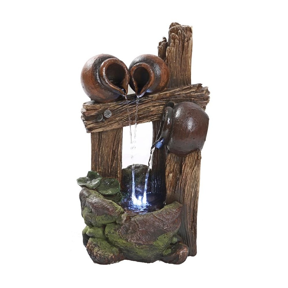 Design Toscano Ravello Cascading Urns Led Fountain