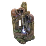 Design Toscano Ravello Cascading Urns Led Fountain