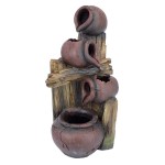 Design Toscano Casa Chianti Cascading Urns Led Fountain