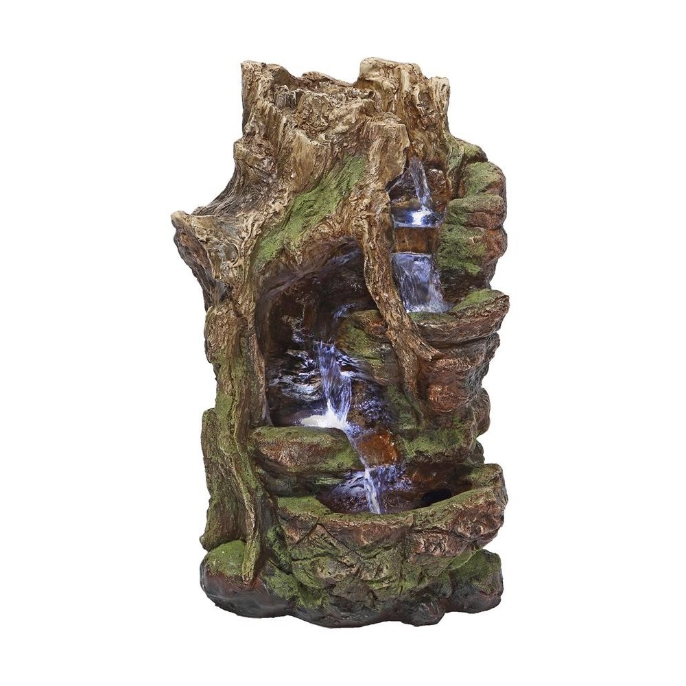 Design Toscano Willow Bend Illuminated Garden Fountain