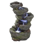 Design Toscano Breakneck Falls Illuminated Fountain