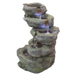 Design Toscano Breakneck Falls Illuminated Fountain