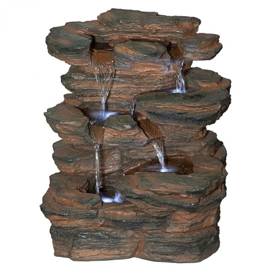 Design Toscano Ramrod Bluffs Waterfall Fountain