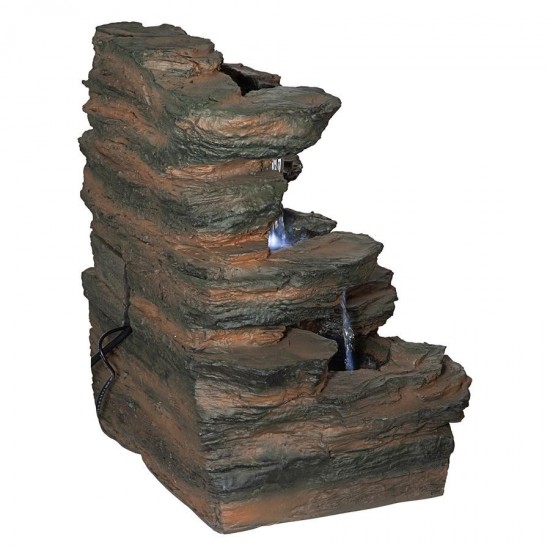 Design Toscano Ramrod Bluffs Waterfall Fountain