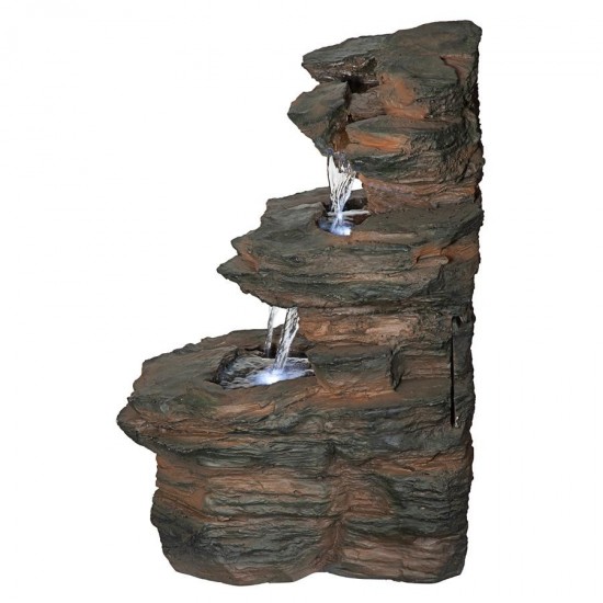 Design Toscano Ramrod Bluffs Waterfall Fountain