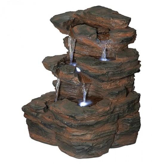 Design Toscano Ramrod Bluffs Waterfall Fountain