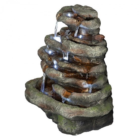Design Toscano Ribbon Ridge Waterfall Fountain