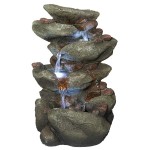 Design Toscano Rocky Range Pass Waterfall Fountain