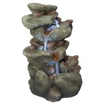 Design Toscano Rocky Range Pass Waterfall Fountain