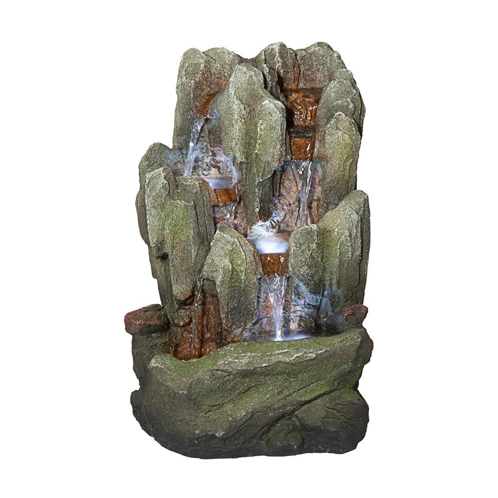 Design Toscano Lost Falls Waterfall Fountain