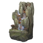 Design Toscano Lost Falls Waterfall Fountain