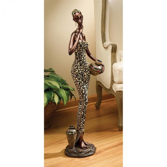 Design Toscano African Water Gatherer Statue