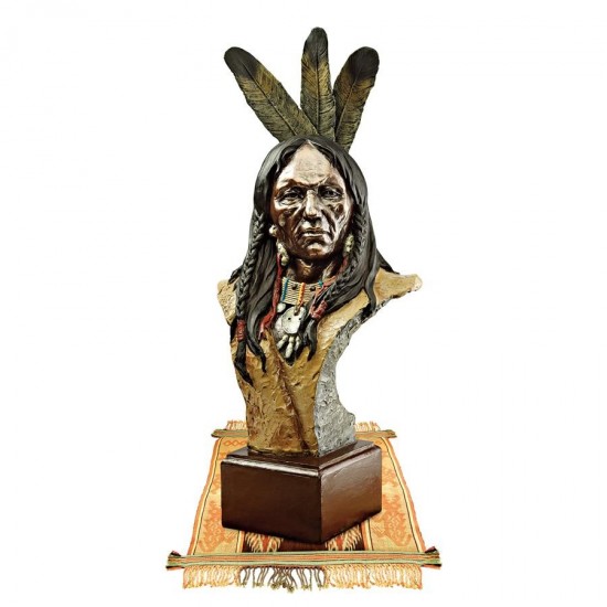 Design Toscano Noble Chief Bust