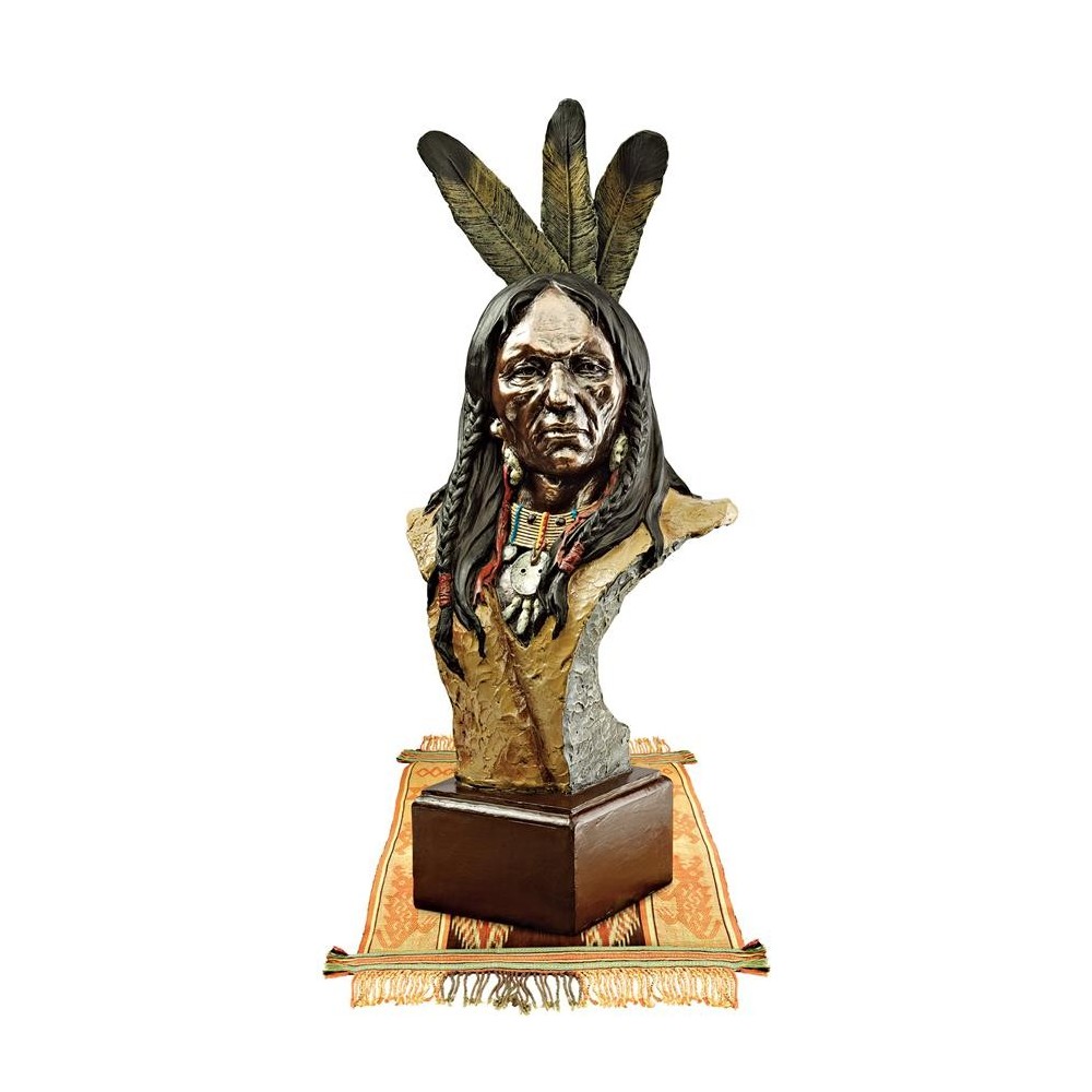 Design Toscano Noble Chief Bust