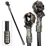 Design Toscano Deaths Grip Skull & Claw Walking Stick