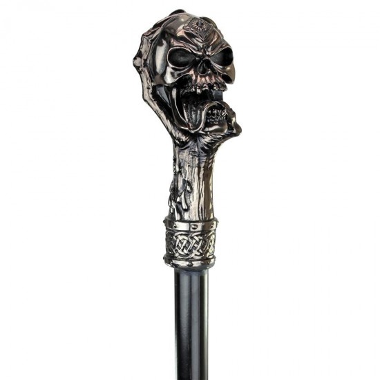 Design Toscano Deaths Grip Skull & Claw Walking Stick