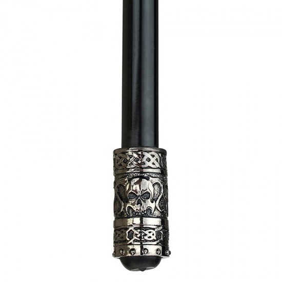 Design Toscano Deaths Grip Skull & Claw Walking Stick