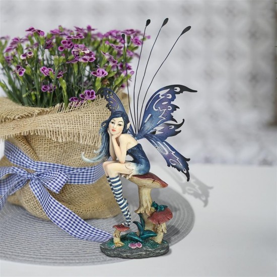 Design Toscano Sapphire Pepperwand Fairy Statue