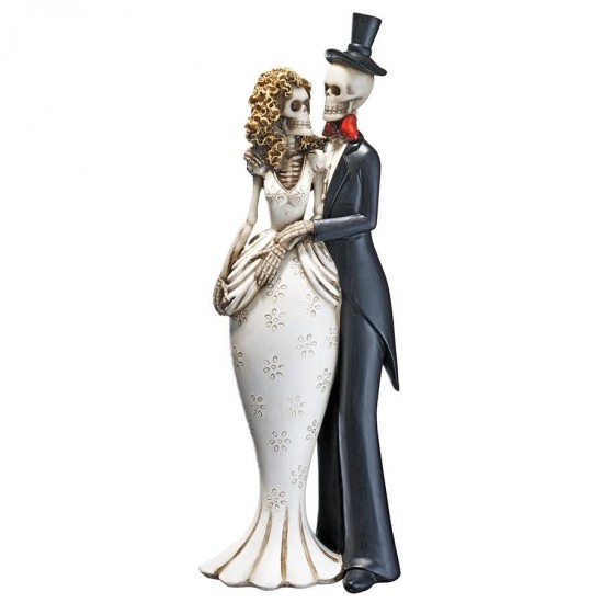 Design Toscano Day Of The Dead Skelton Bride & Groom