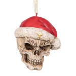 Design Toscano Skelly Claus Ii Holiday Ornament