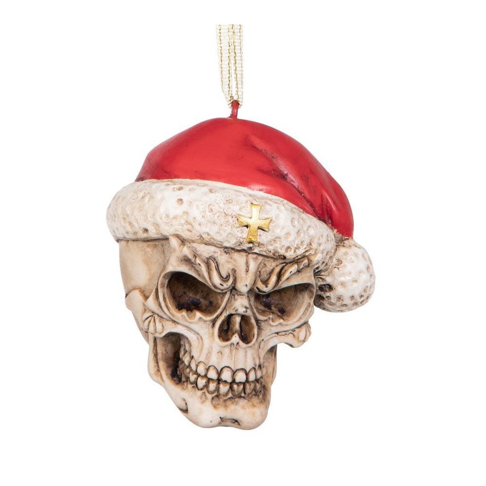 Design Toscano Skelly Claus Ii Holiday Ornament