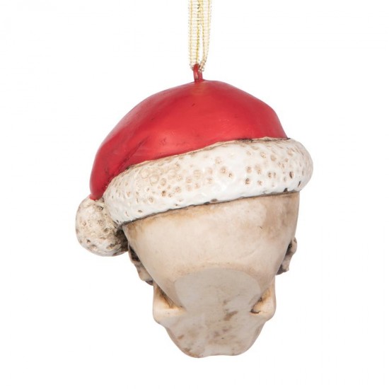 Design Toscano Skelly Claus Ii Holiday Ornament