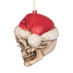 Design Toscano Skelly Claus Ii Holiday Ornament