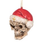 Design Toscano Skelly Claus Ii Holiday Ornament