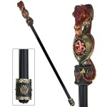 Design Toscano Celtic Battle Dragon Walking Stick