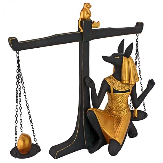 Design Toscano Anubis Weighing Of The Heart Statue