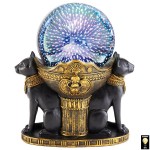 Design Toscano Egyptian Cat Goddess Bastet Globe Light