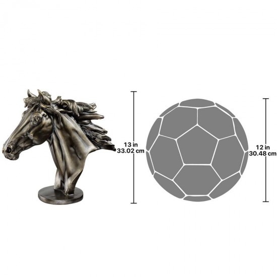 Design Toscano Majestic Stallion Horse Statue