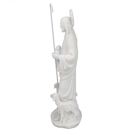 Design Toscano Jesus W/ Lambs Statue Small