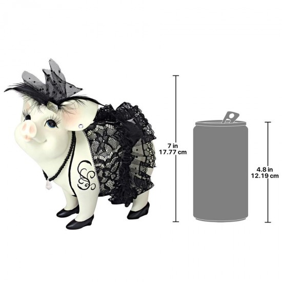 Design Toscano Lace And Lard Madame Pig Statue