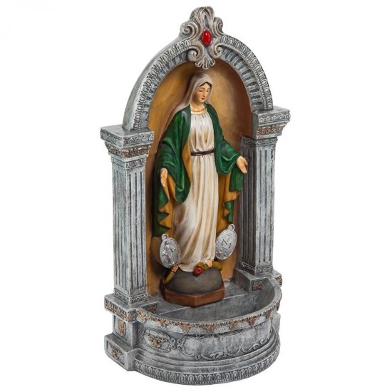 Design Toscano Virgin Mary Of The Miraculous Medal Font