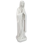 Design Toscano Large Blessed Virgin Mary Bonded Marble