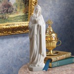 Design Toscano Large Blessed Virgin Mary Bonded Marble