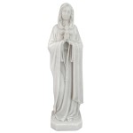 Design Toscano Large Blessed Virgin Mary Bonded Marble